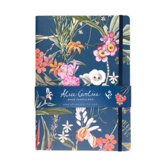 Orchid print A5 notebook